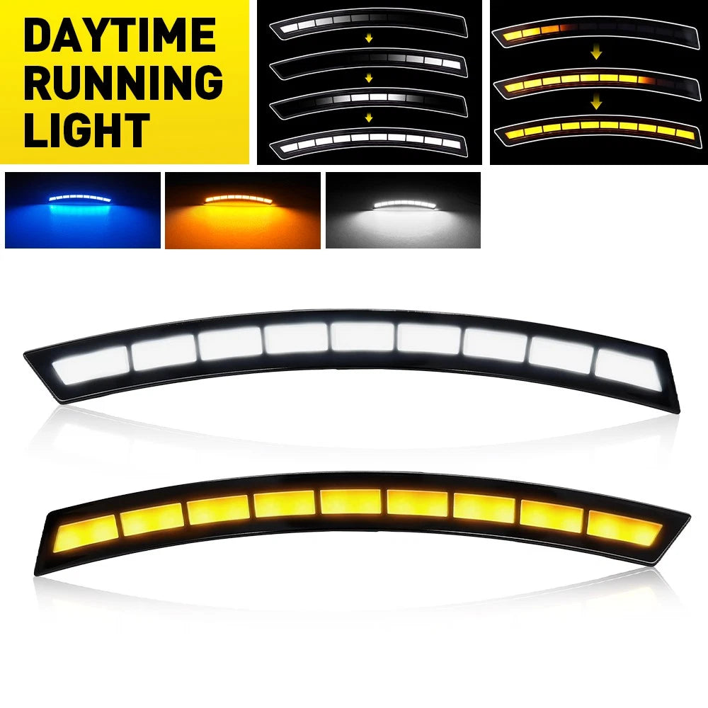 2X Daytime Running Light Side Marker Lights for Honda CR-V (2017–2020)