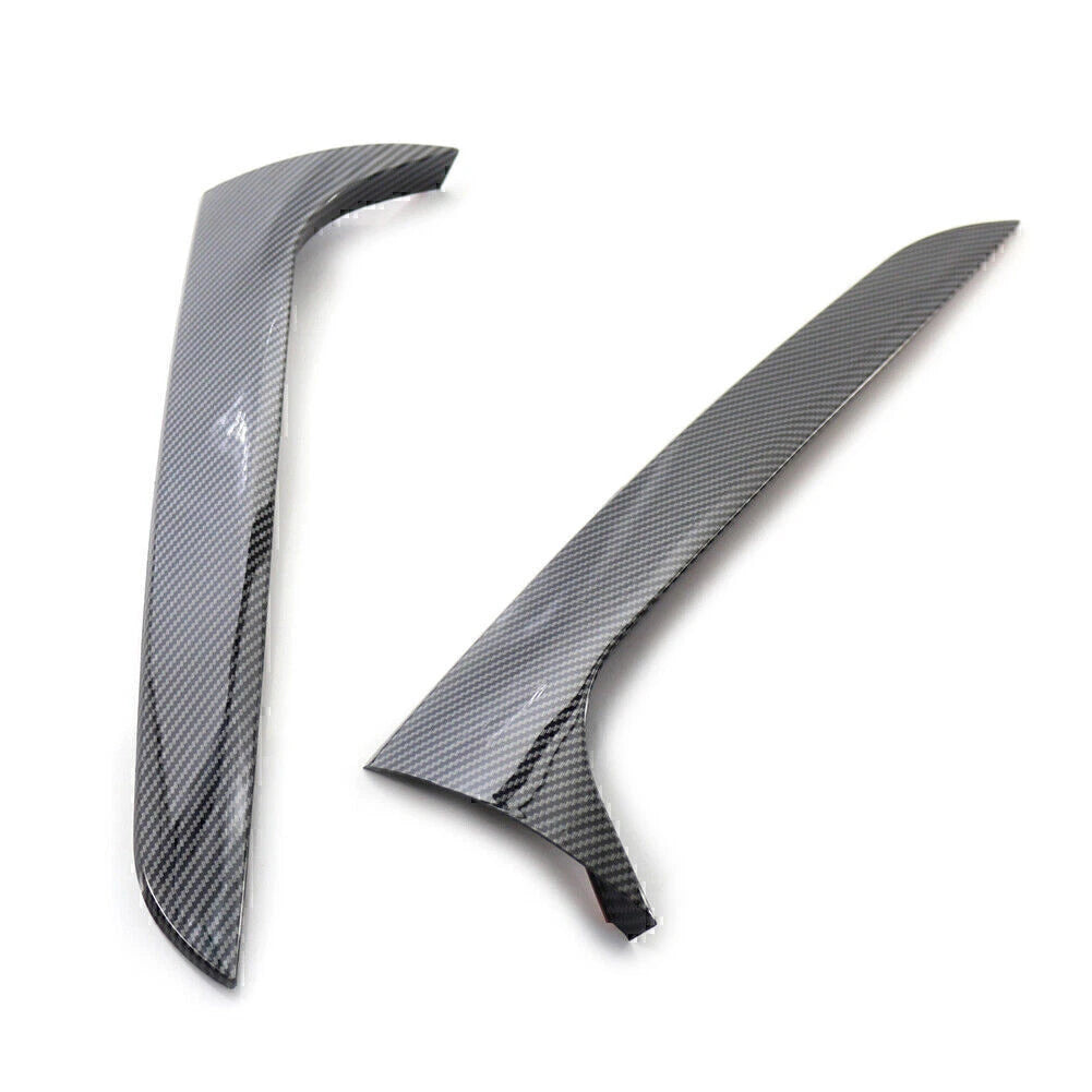 Fiber Look Rear Window Side Canard Splitter for Audi A4 B8 Allroad (2009–2016)
