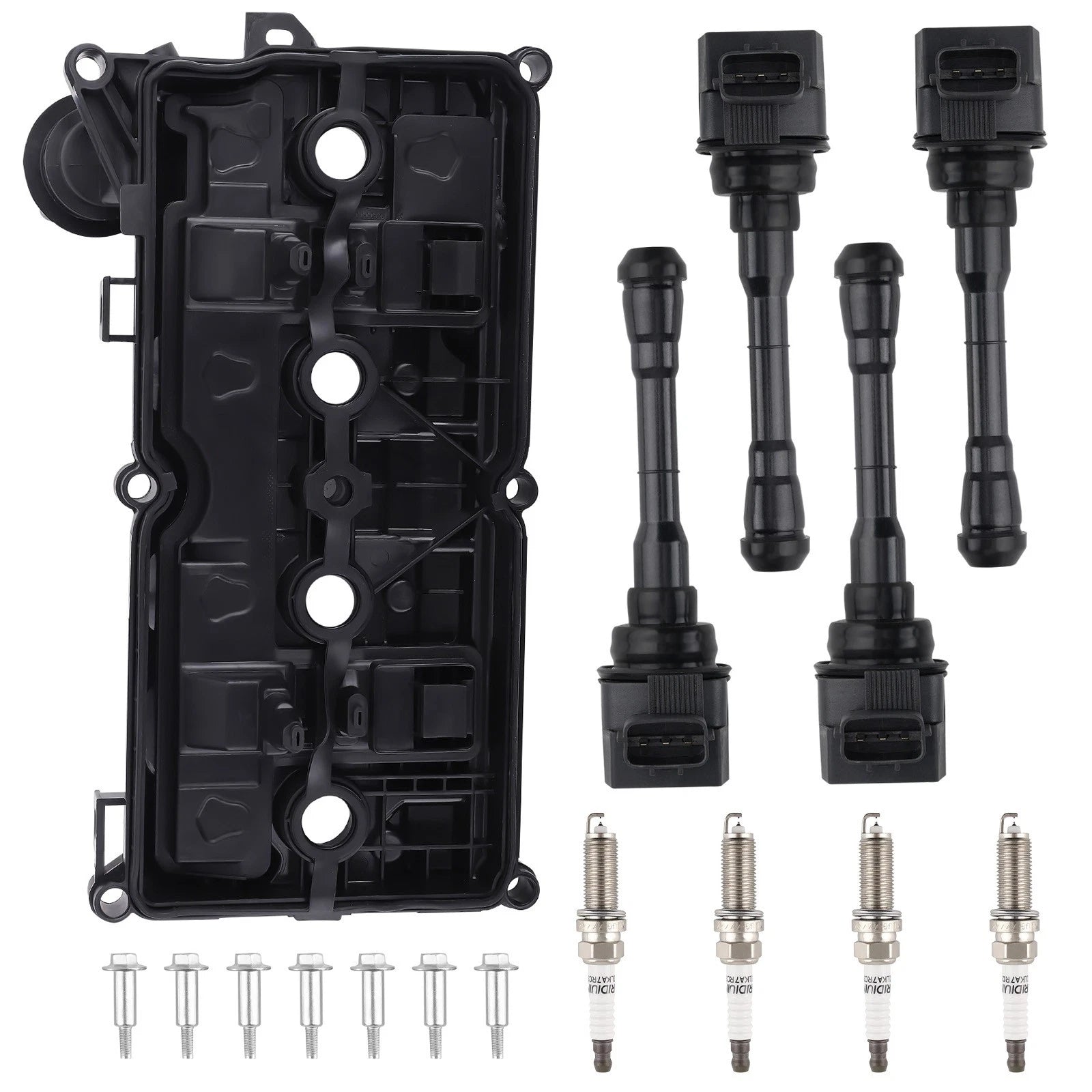Valve Cover & Coil Set for Nissan Juke Sentra 1.6L DOHC (2011–2019) UF659