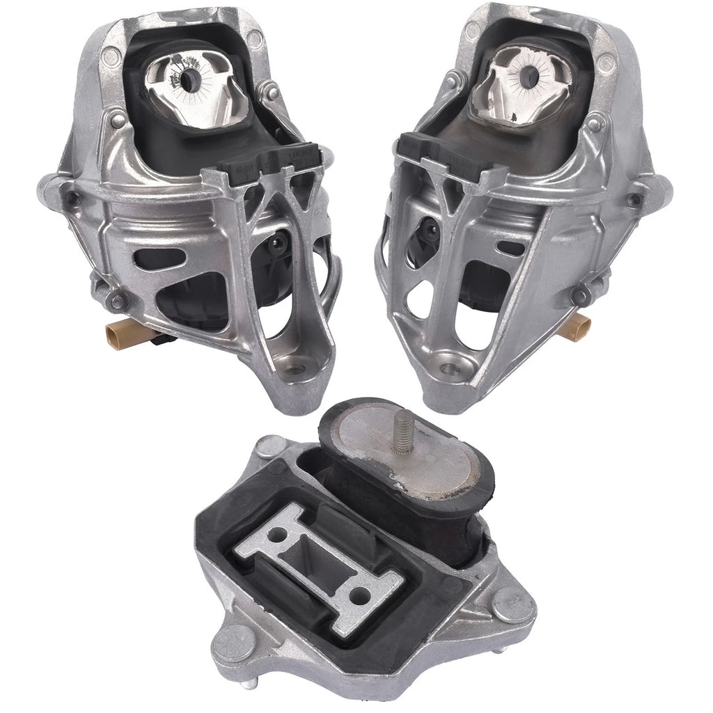 3X Engine Motor Mounts & Transmission Mount Set for Audi A4 A5 Q5 (2018–2020)
