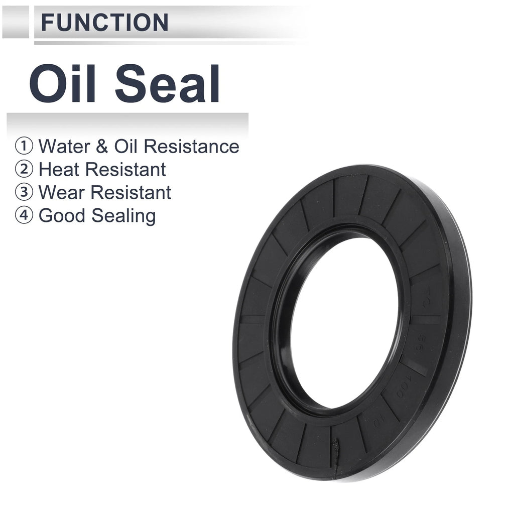 Set of 5 Oil Seal Rotary Shaft Seal Nitrile Rubber 56x100x10mm