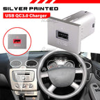 USB-A 3.0 Fast Charger Socket Mount for Ford Focus MK2 (2005–2009)