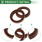 Set of 5 Oil Seal Rotary Shaft Seal FKM Rubber 26x34x4.5mm