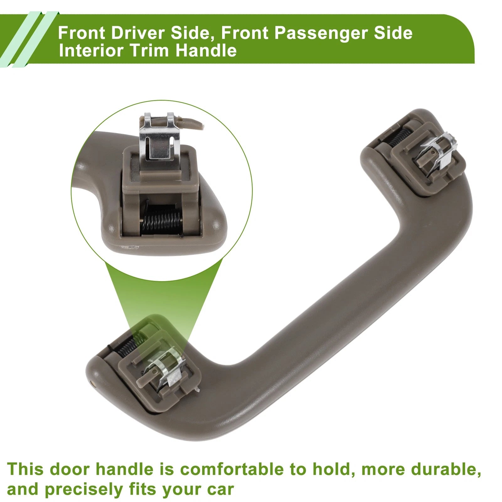 1Pc A Pillar Grab Handle for Toyota Corolla (2009–2013) ABS Beige