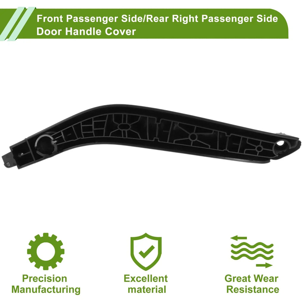 Door Panel Handle Pull Trim Cover for BMW X5 F15 (2014-2018) Black