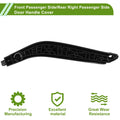 Door Panel Handle Pull Trim Cover for BMW X5 F15 (2014-2018) Black