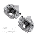 2X Rear Brake Calipers w/ Bracket for Ford Focus (2012–2018) 19B6284B 19B6285B