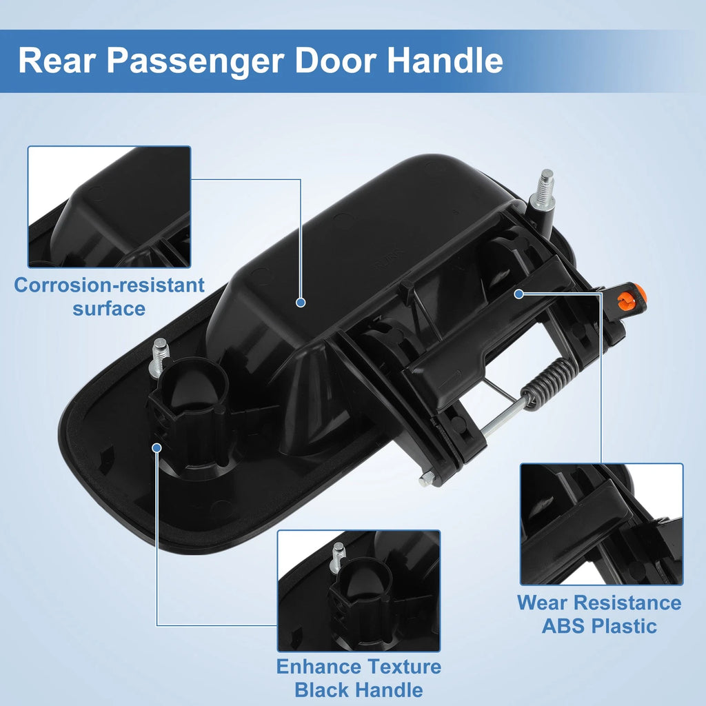 Front Left & Right & Rear Right Door Handle for Chevrolet Express 1500 (2003–2023)
