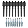 Set of 8 Ignition Coils & NGK Laser Platinum Spark Plugs for Ford Mustang