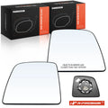 Pair Manual Mirror Glass for Ford Transit Connect (2014–2022)
