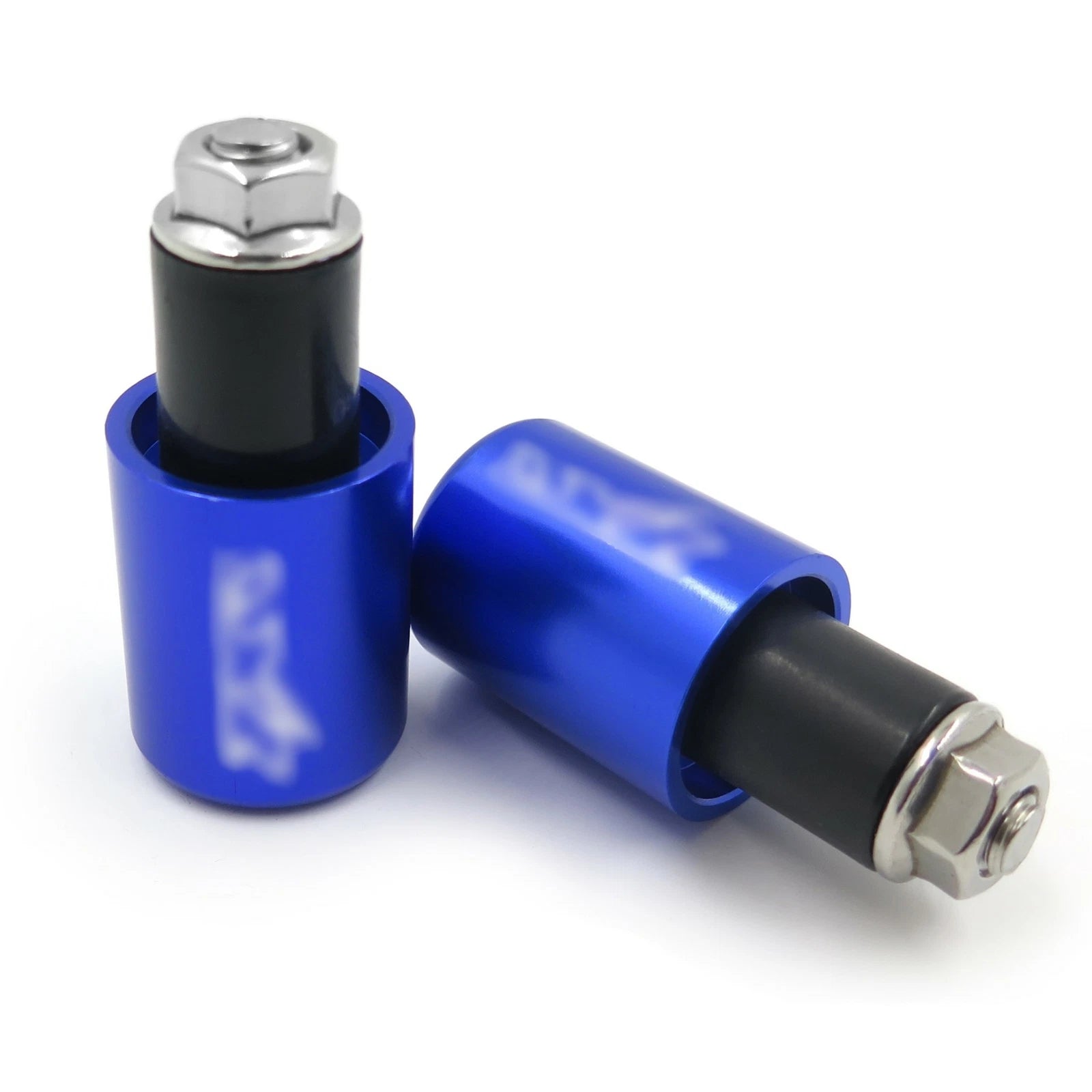 Bar Ends for Kawasaki Ninja 250 500 ZX600 ZX6 636 ZZ-R600 ZX6R ZX6RR (All Years) - Blue