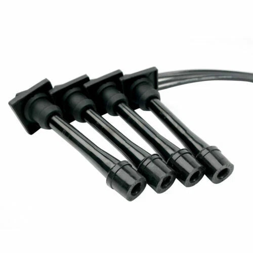 Set of 4 Spark Plug Wires + Plugs for Geo Prizm Toyota Corolla (1998–2002)