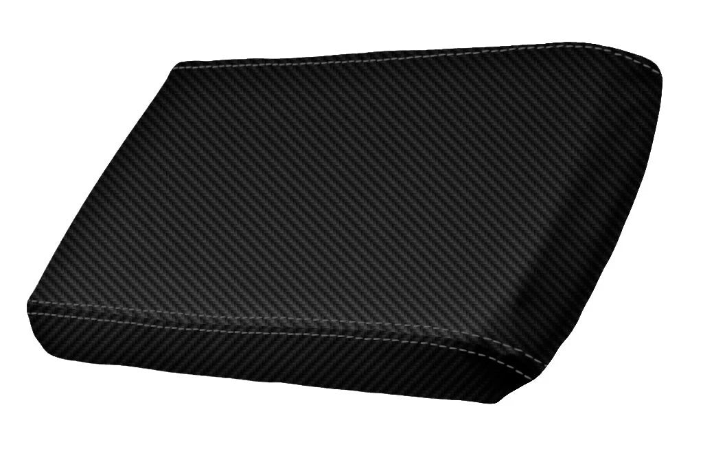Carbon Fiber Console Lid Armrest Cover for Ford Ranger (1998–2004)