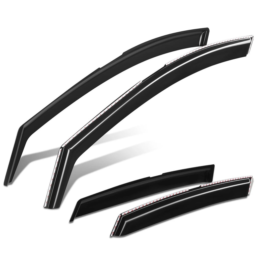 4-Piece In-Channel Wind Rain Side Window Visor for Chevrolet Malibu (2016–2025)