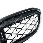 Gloss Black Diamond Front Kidney Grille for BMW G20 G21 (2019–2022)