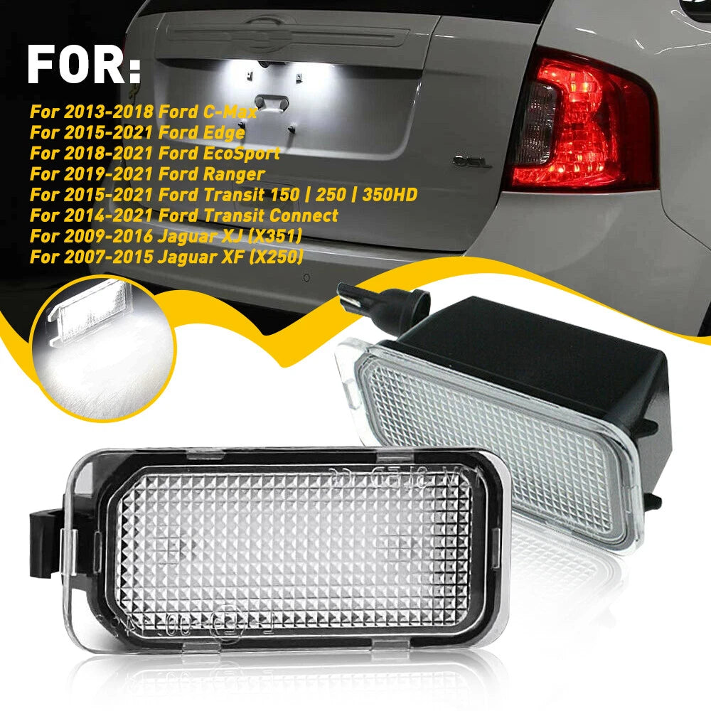 LED License Plate Light for Ford Transit 150 250 350 HD (2015–2023)