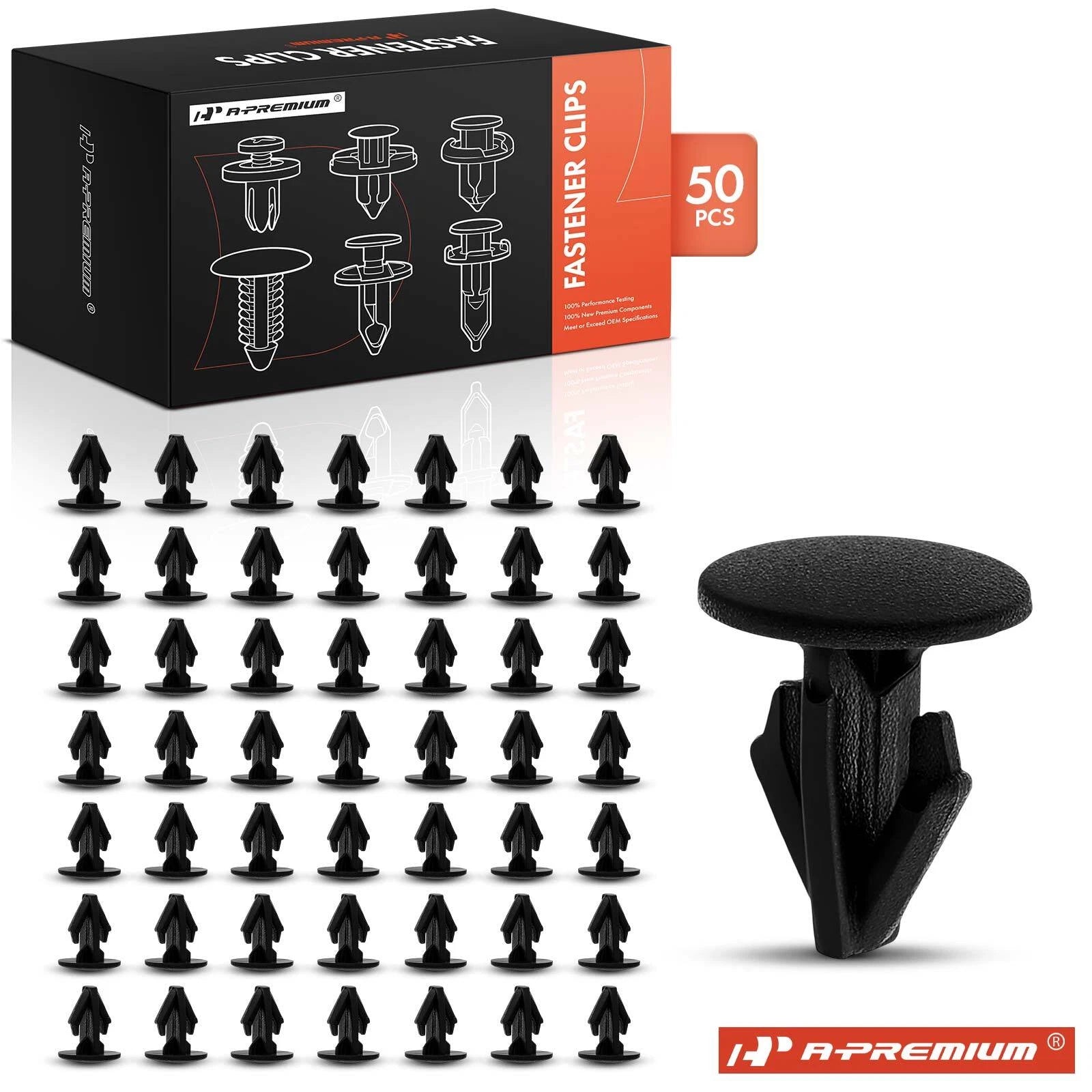 50Pcs Nylon Hood Insulation Clips for Honda Accord