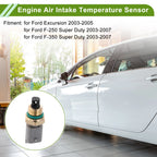 Air Charge Temperature Sensor No.3C3Z12A697AA for Ford Excursion (2003–2005)