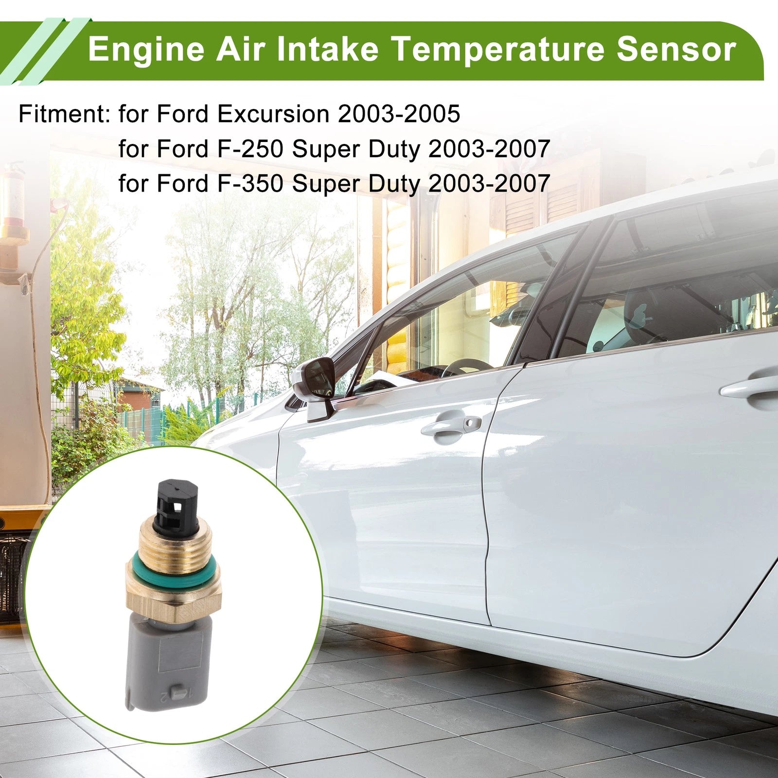 Air Charge Temperature Sensor No.3C3Z12A697AA for Ford Excursion (2003–2005)