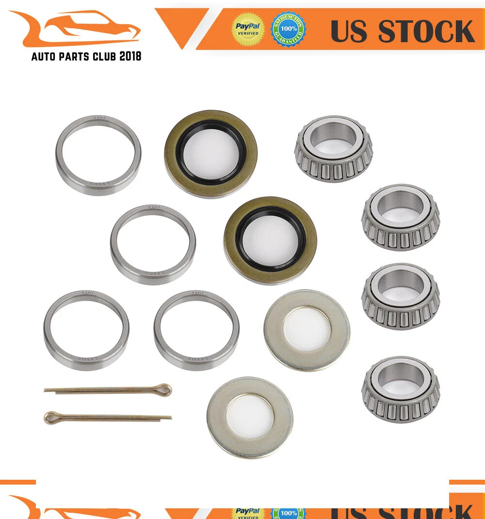 Trailer Hub Wheel Bearing Kit for 2000 Lbs Trailer (Year Unspecified)