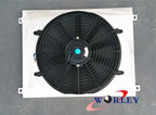 Aluminum Radiator Shroud & Fan for Jeep Grand Cherokee WJ WG 1999-2005