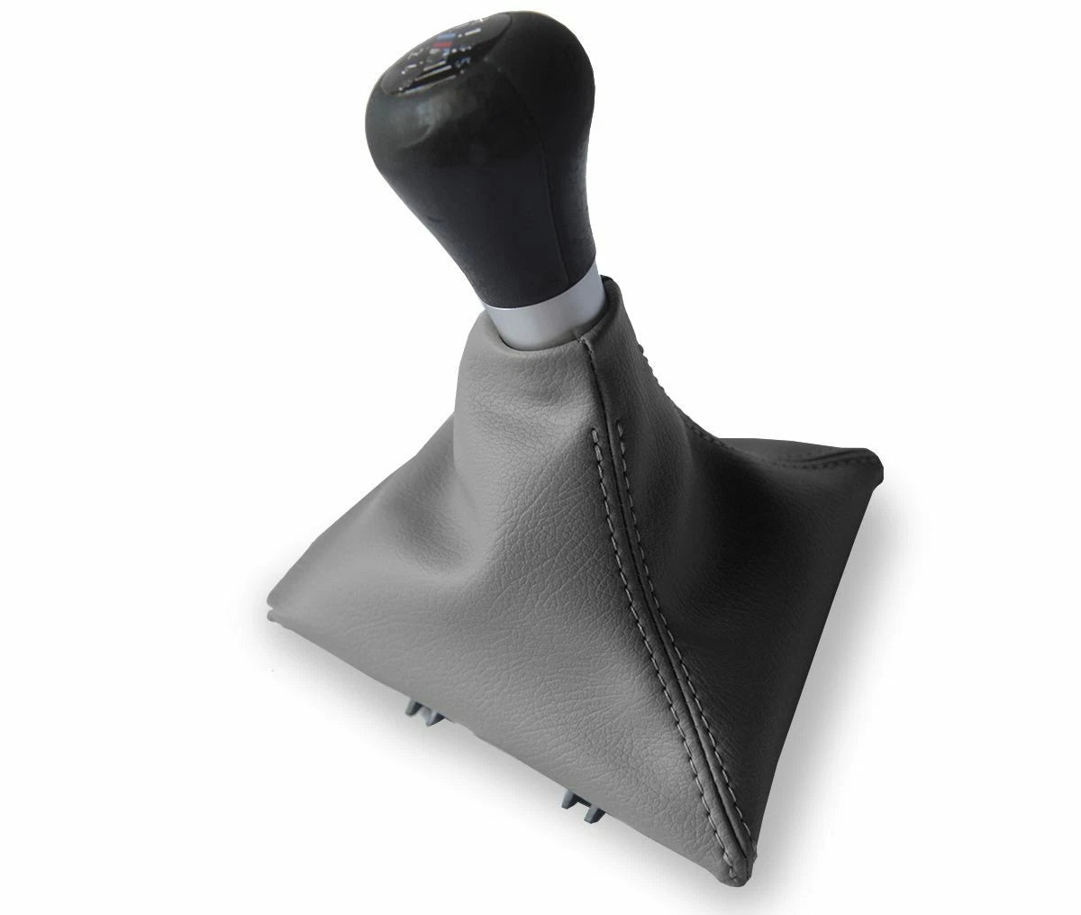 Leather Manual Shift Boot Cover for Toyota Celica (2000–2005) Gray