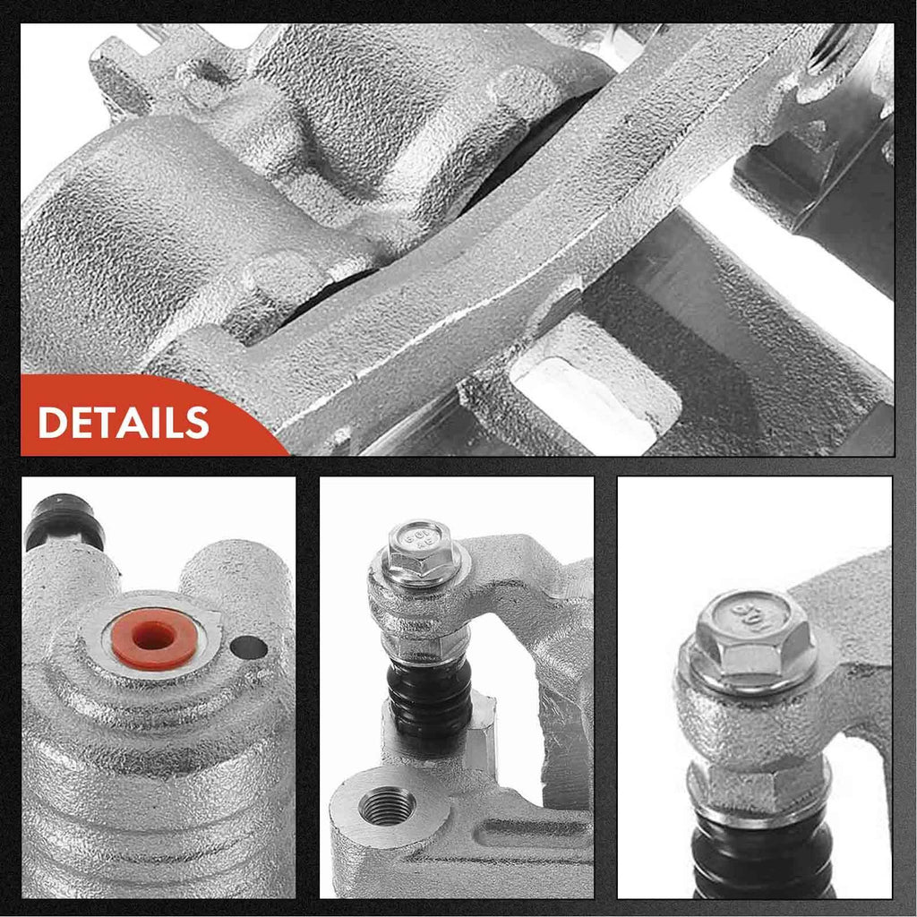 Front and Rear Ceramic Brake Pads and Calipers for Nissan Xterra Frontier (2000–2015)