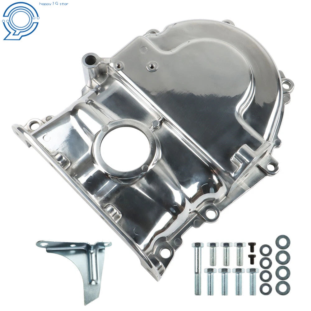 Polished Aluminum Timing Cover for Ford FE Mercury 360 390 427 428 (1960–1979)