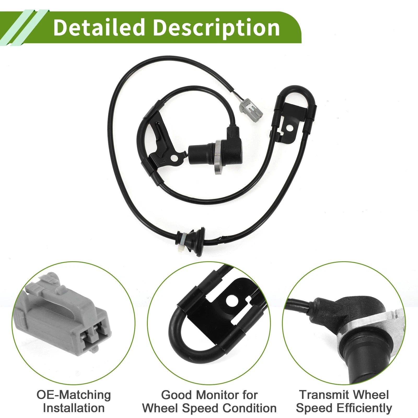 ABS Wheel Speed Sensor No. 8954605040 for Toyota Avensis (2003–2008)