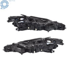 Set of 2 LED Headlights for Lexus ES350 (2019-2021) Chrome