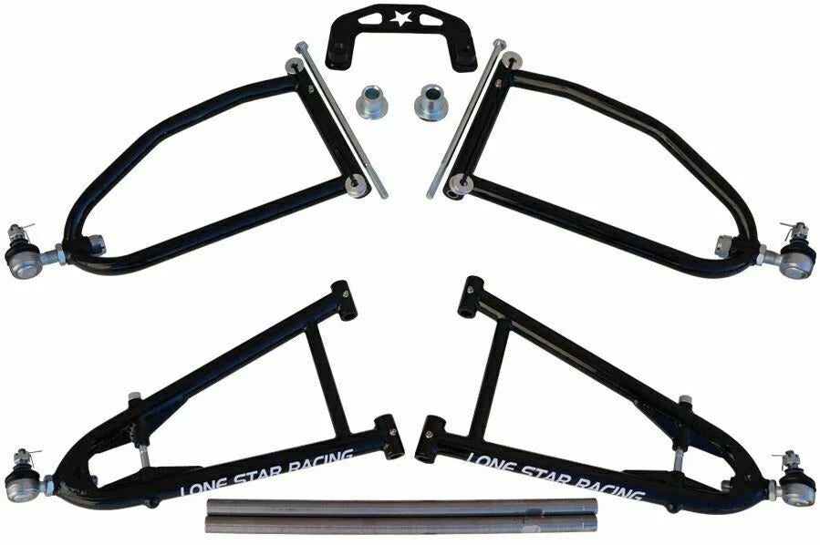 Lonestar DC-4 A-Arms + Elka Legacy Plus Shocks for Yamaha YFZ450R (2009–2023)