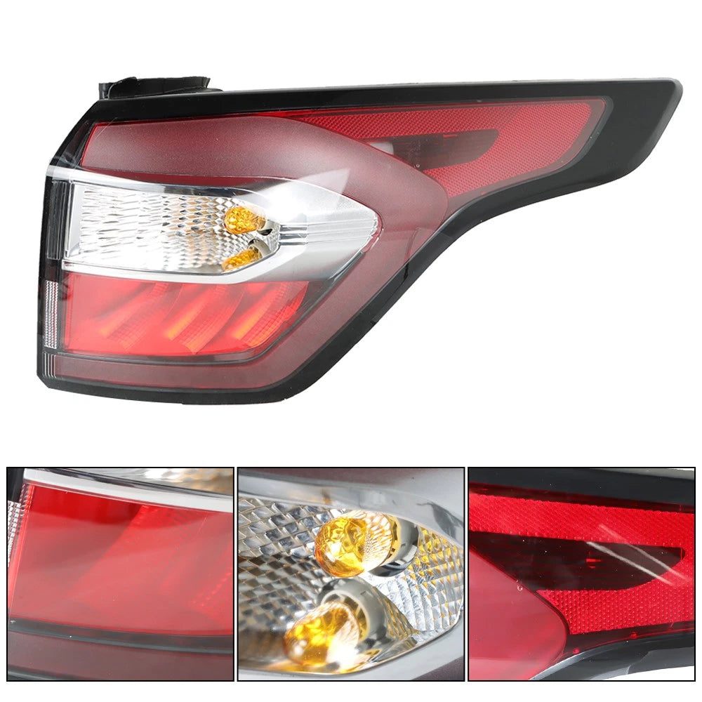 Passenger Side Halogen Red Brake Tail Light for Ford Escape Kuga (2017–2019)
