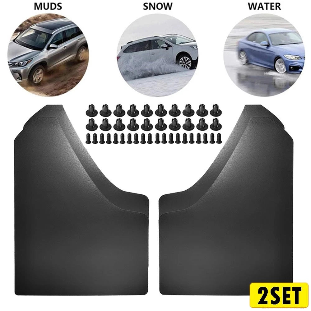 Set of 4 Mud Guards for Nissan Frontier Pickup (2005–2019)