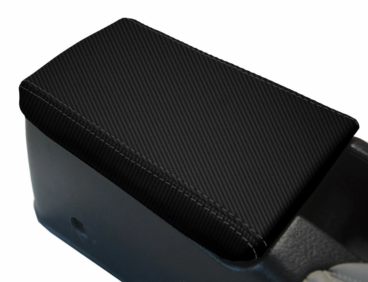 Carbon Fiber Console Lid Armrest Cover for Nissan Skyline R32 (1989–1993)