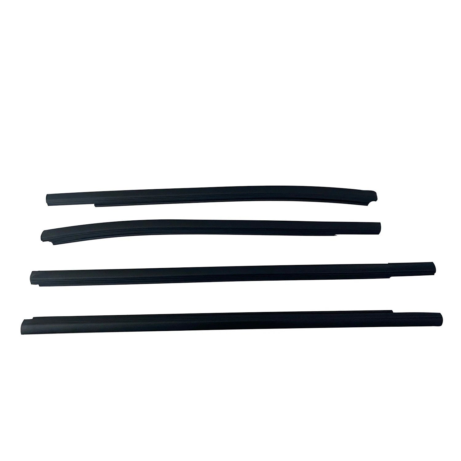 Set of 4 Door Belt Line Weatherstrip Rubber Seals for Ford Ranger (2011–2021)