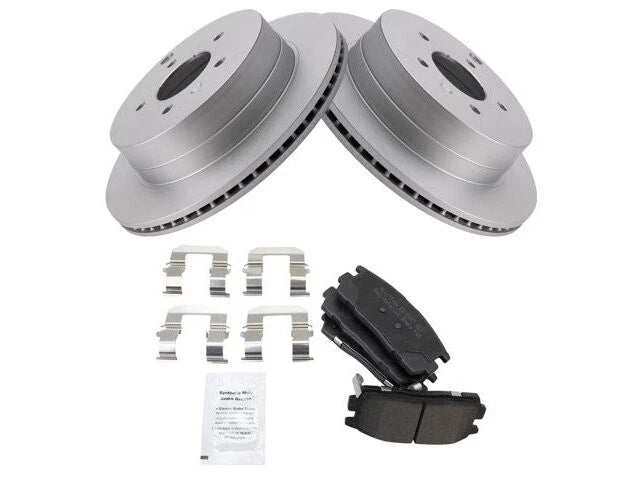 Rear Brake Pad and Rotor Kit for Suzuki XL7 (2007–2009) YH354JC