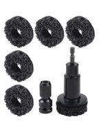 8PCS Automotive Tool Set for Rust Removal on Brake Discs and Hub Shafts