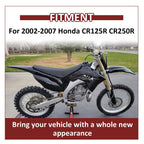 Complete Plastic Bodywork Fairing Set for Honda CR125R CR250R (2002–2007)