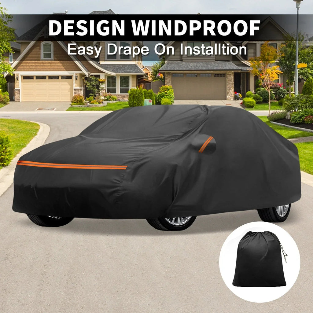 Waterproof PEVA Car Cover for Mercedes-Benz E-Klasse 2016-2023 with Zipper