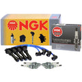 Set of 4 NGK VPower Spark Plugs for Mazda Miata 1.6 L4 (1990–1993)