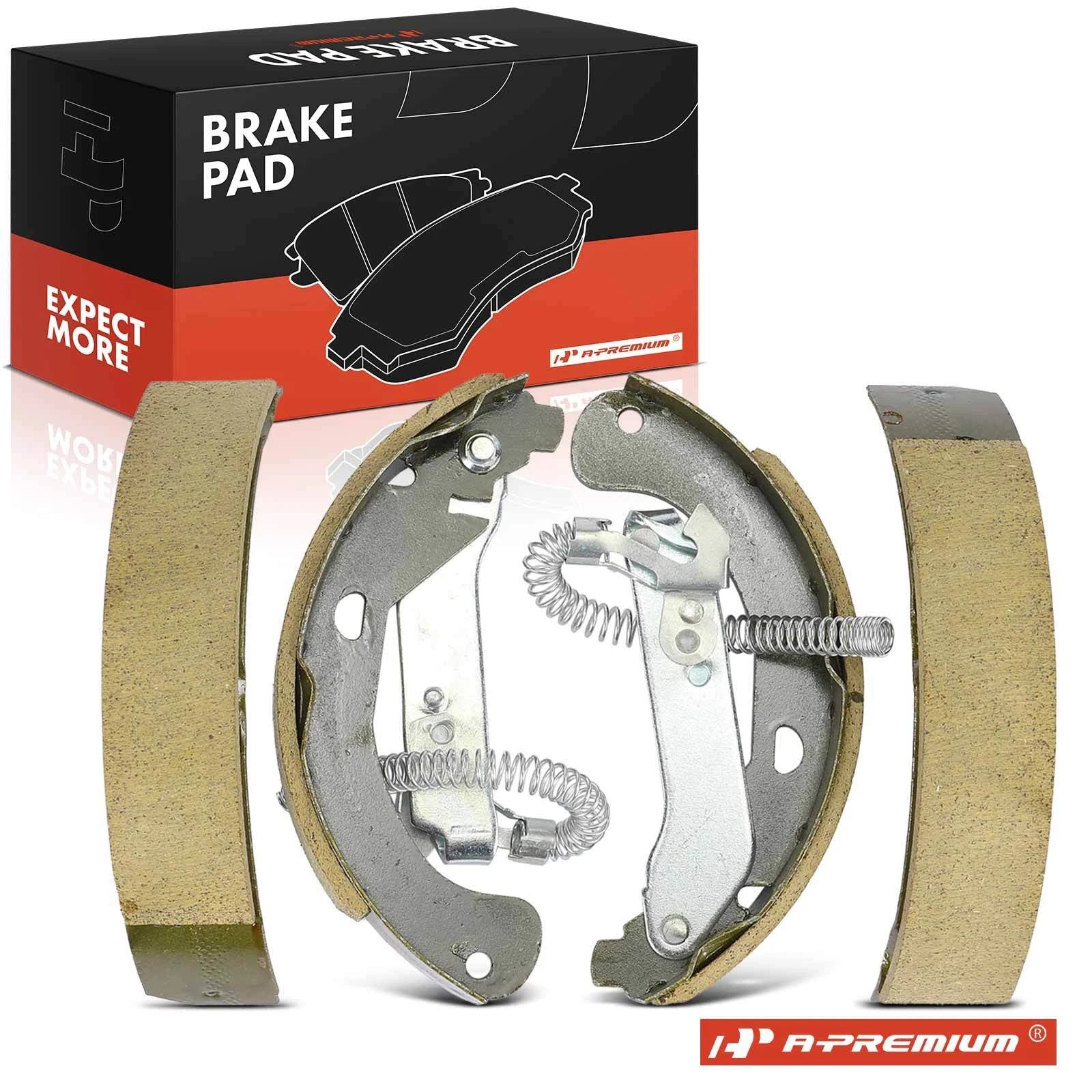 Ceramic Brake Shoes Pair for Chevy Malibu Cobalt (2005–2007)
