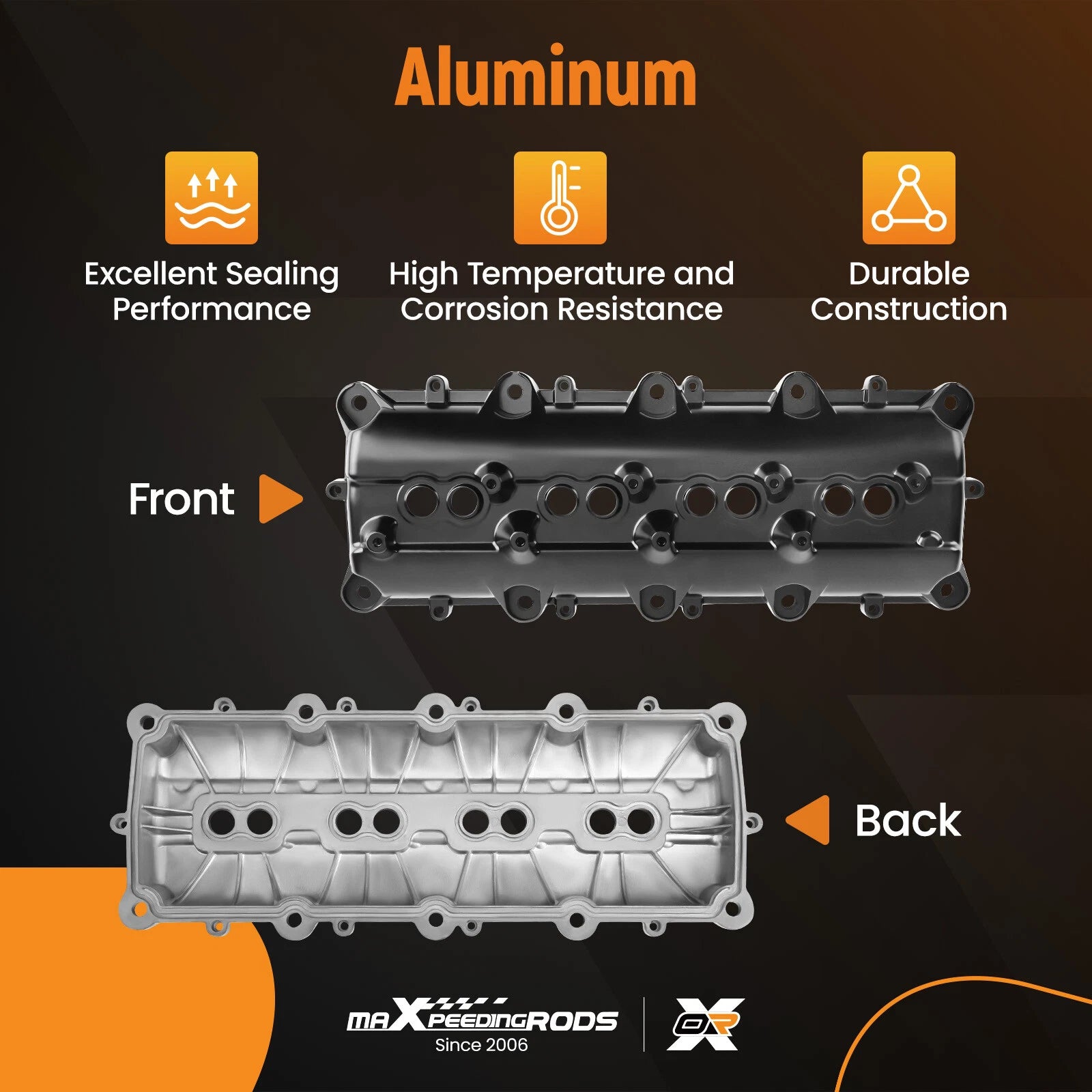 Aluminium Valve Cover for Dodge Charger 5.7L 6.4L (2012–2021)