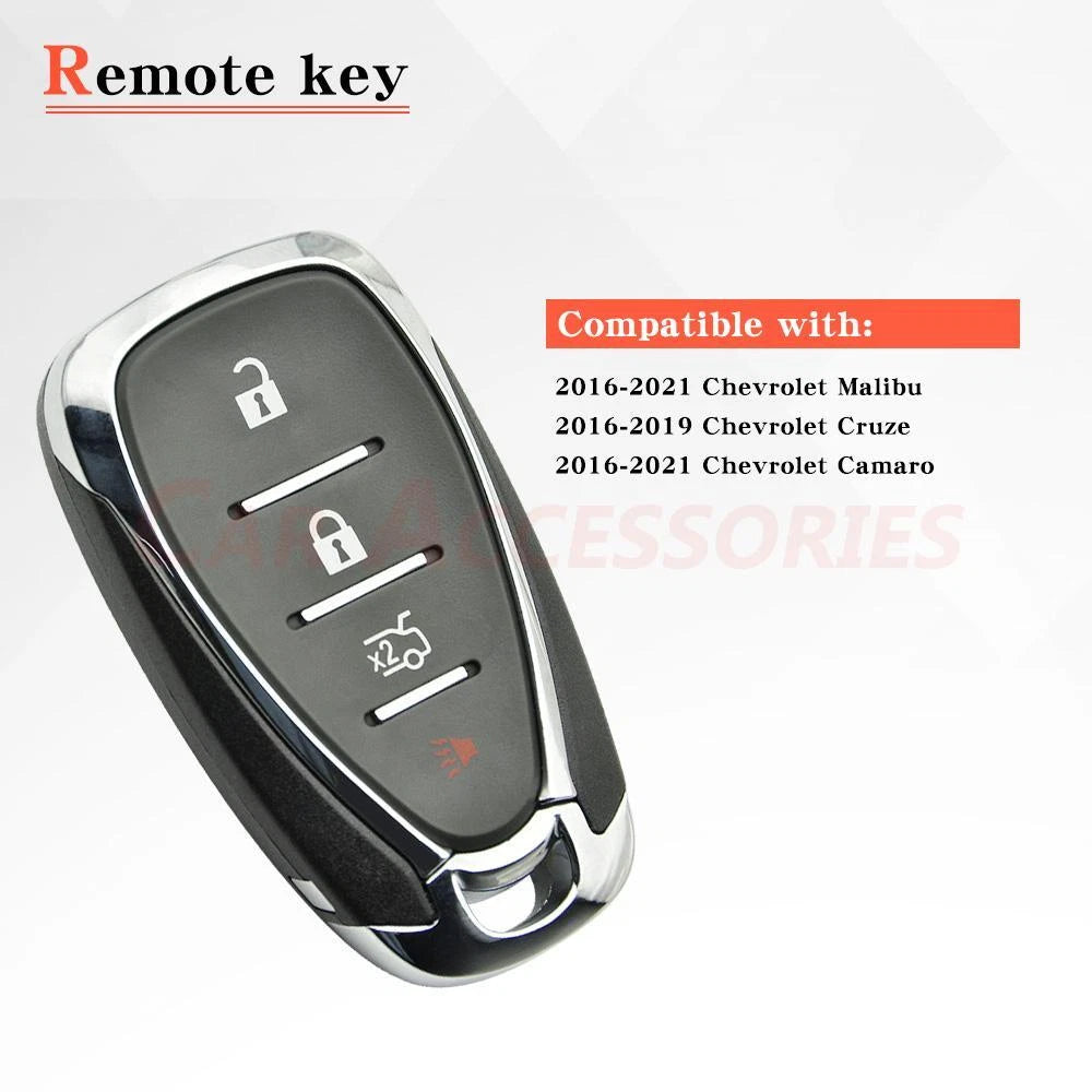 2X Replacement Key Fob for Chevrolet (Select Models) - HYQ4EA HYQ4ES 433 MHz