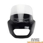 Headlight Fairing w/Clear Windshield for Harley Fat Bob 114 (2018-2023)