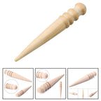 Adjustable Leather Craft Tool with Premium Wood Handle for Various Projects