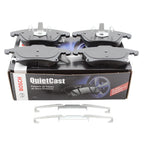 Bosch QuietCast Front Ceramic Brake Pads & Hardware for Ford Fusion MKZ (2013–2020)