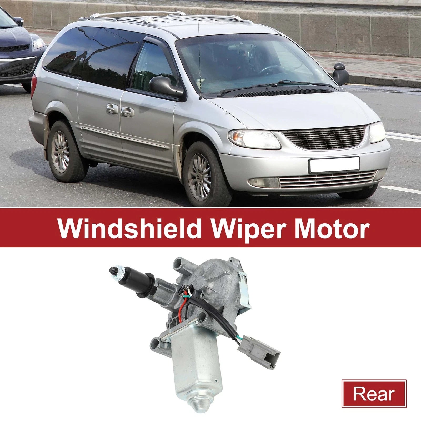 Rear Windshield Wiper Motor for Dodge Grand Caravan (2001–2003) No. 4717710AA