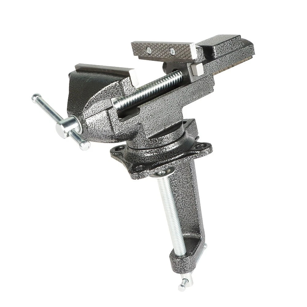 Bench Vise for Home Use (3.3 Inch Quick Adjustment)