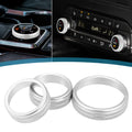 3pcs AC 4WD Mode Switch Knob Ring Cover for Nissan Rogue (2021–2022)