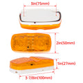 4X Amber LED Trailer Side Marker Light for